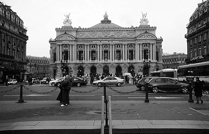 L'Opéra Garnier, Paris.